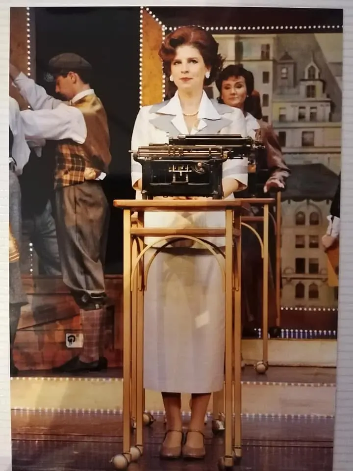 Olga Bolgari in einer szenischen Aufführung